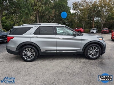 2021 Ford Explorer Limited 1 OWNER CLEAN CARFAX! w/TWIN MOONROOF!