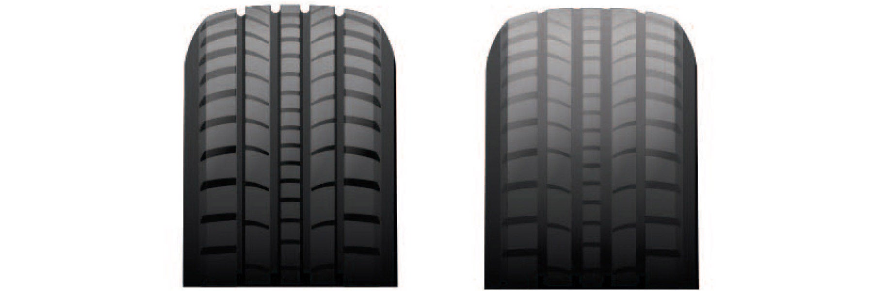 Tire tread depth comparison at Bev Smith Kia in Fort Pierce in Fort Pierce FL
