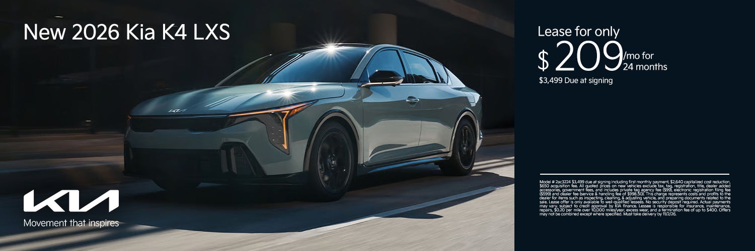 2026 Kia K4