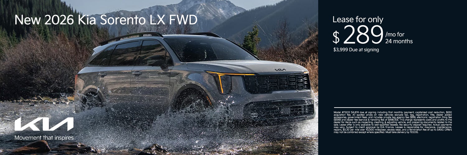 2026 Kia Sorento