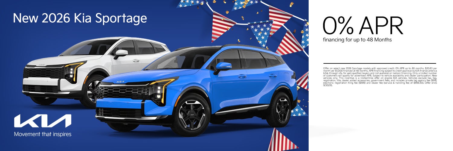 2026 Kia Sportage APR